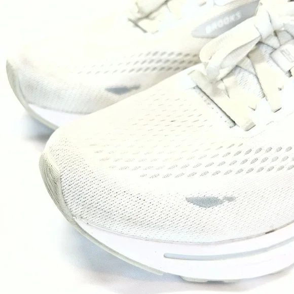 Brooks Adrenaline GTS 23 Women's Size 12 B (Medium)‎ Running Shoes White Gray - Picture 12 of 16
